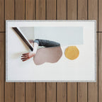 collage art / calmness Outdoor Rug Gallery Image 1