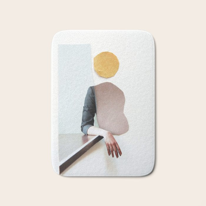 collage art / calmness Bath Mat Gallery Image 1