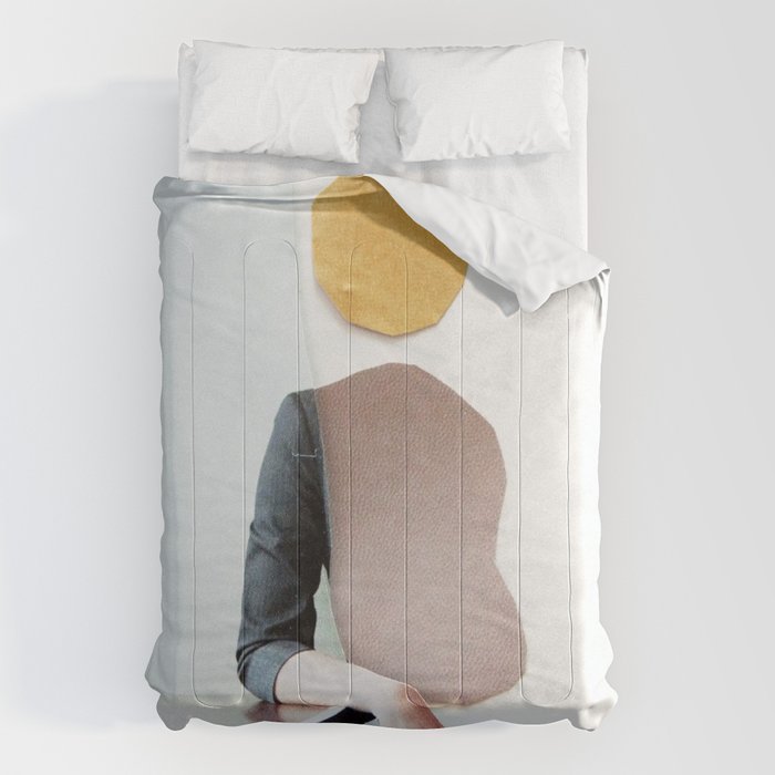 collage art / calmness Comforter Gallery Image 6
