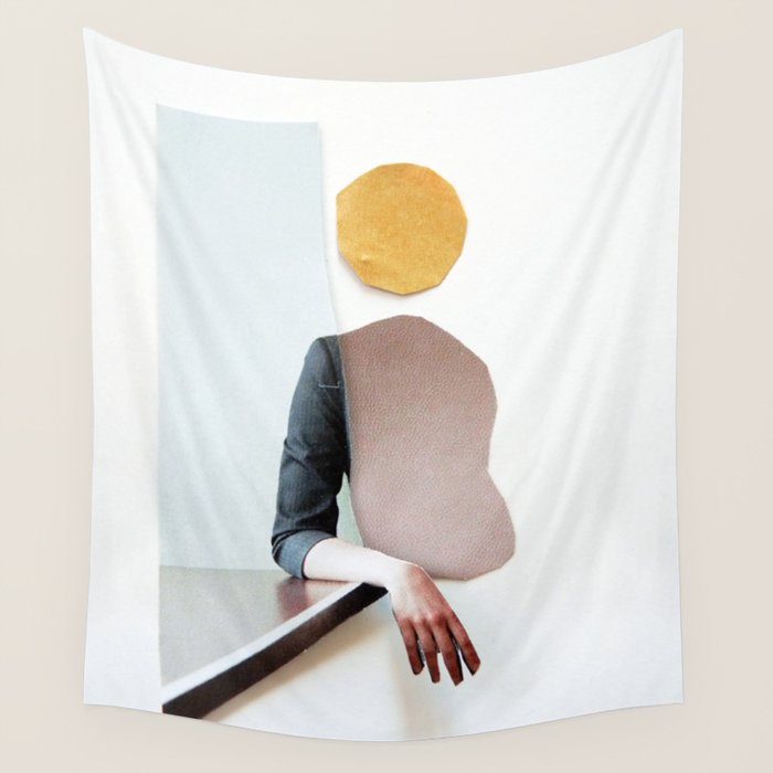 collage art / calmness Wall Tapestry Gallery Image 1