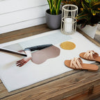 collage art / calmness Outdoor Rug Gallery Image 2