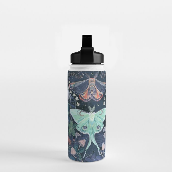 Luna Moth Water Bottle Gallery Image 2