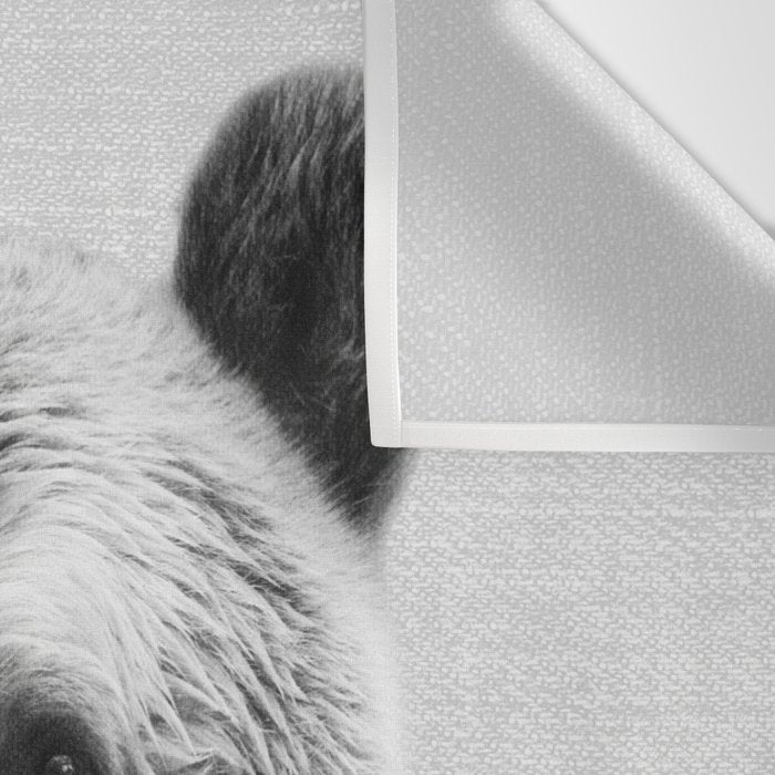 Bear - Black & White Wall Tapestry Gallery Image 3