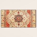 Mohtasham Kashan Antique Persian Rug Print Desk Mat Gallery Image 3