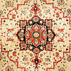 Mohtasham Kashan Antique Persian Rug Print Coffee Mug Gallery Image 2