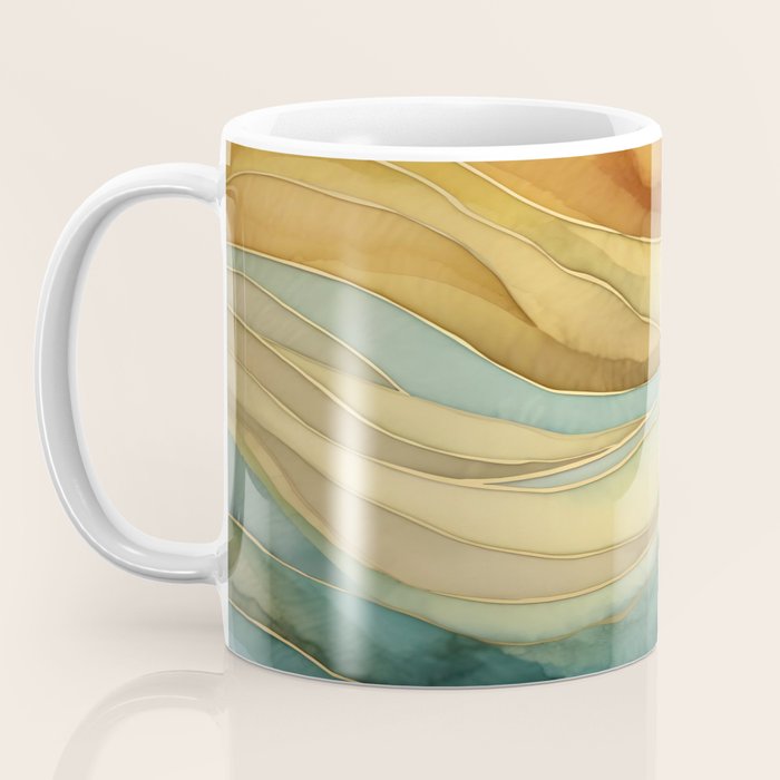 Landscape of Oceanic Rhythm Coffee Mug Gallery Image 3