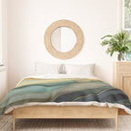 Landscape of Oceanic Rhythm Duvet Cover Gallery Image 3