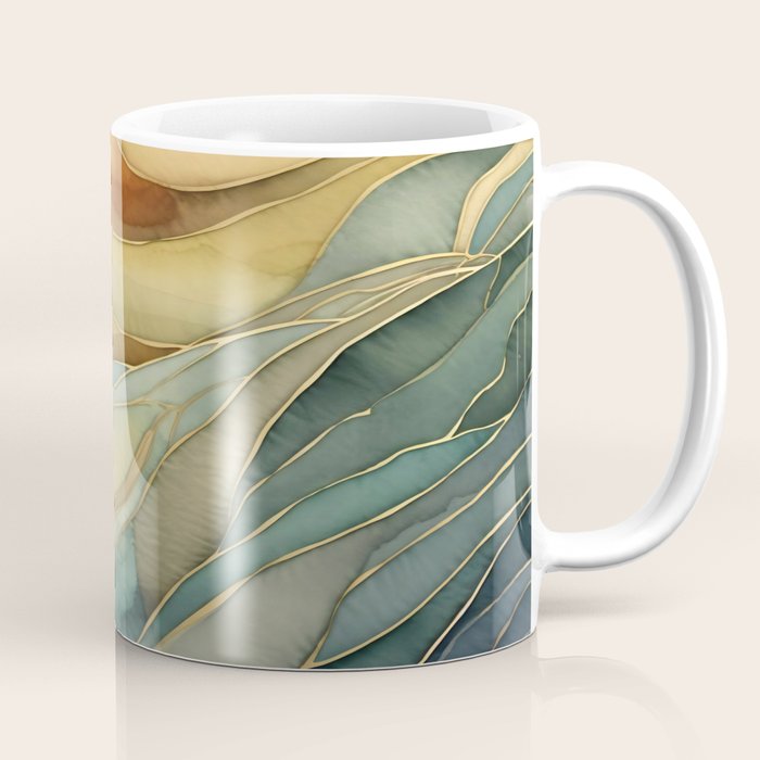 Landscape of Oceanic Rhythm Coffee Mug Gallery Image 1