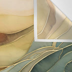 Landscape of Oceanic Rhythm Wall Tapestry Gallery Image 3