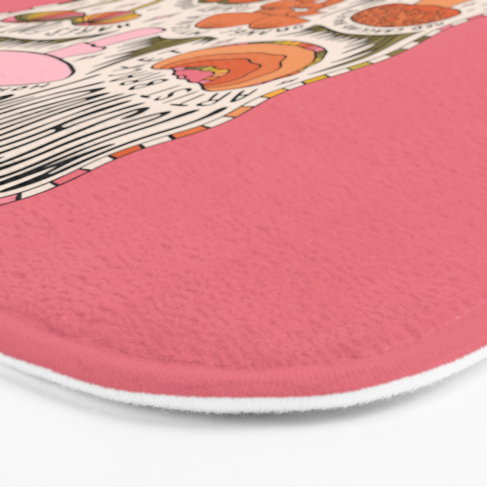 Mushrooms of Missouri Bath Mat Gallery Image 3