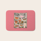 Mushrooms of Missouri Bath Mat Gallery Image 1