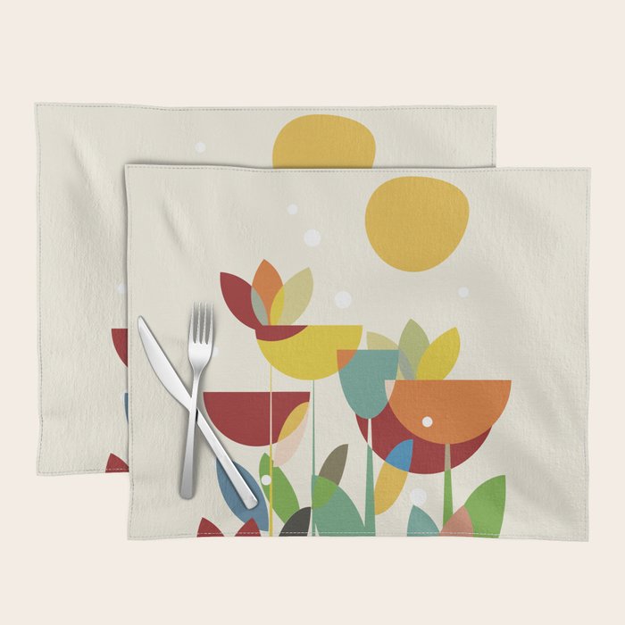 mid century Placemat Gallery Image 1
