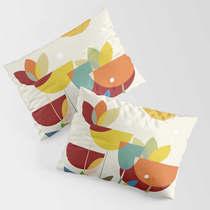 mid century Pillow Sham Gallery Image 1