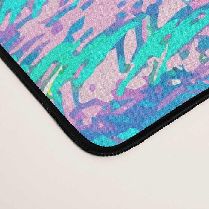 Colorful Palm Garden Desk Mat Gallery Image 4