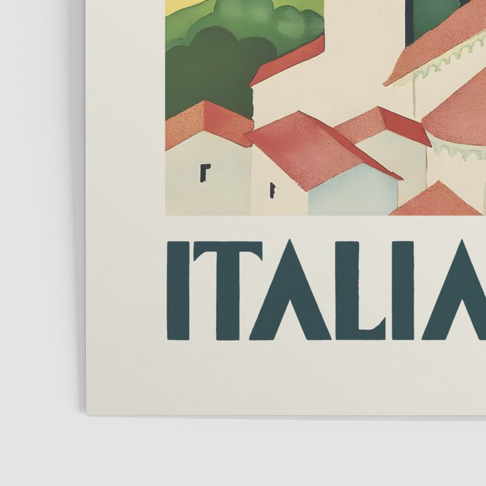 Italian Lakes Vintage Travel Poster, 1930s Poster Gallery Image 3