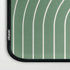 Minimal Arch XXXVIII Fresh Green Modern Geometric Lines Laptop Sleeve Gallery Image 3