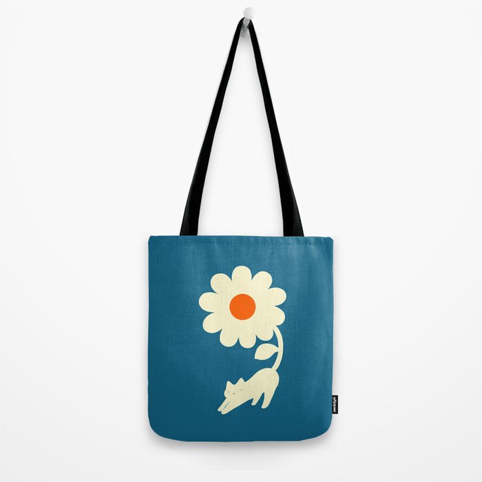 Cat and Plant 67 Tote Bag Gallery Image 2