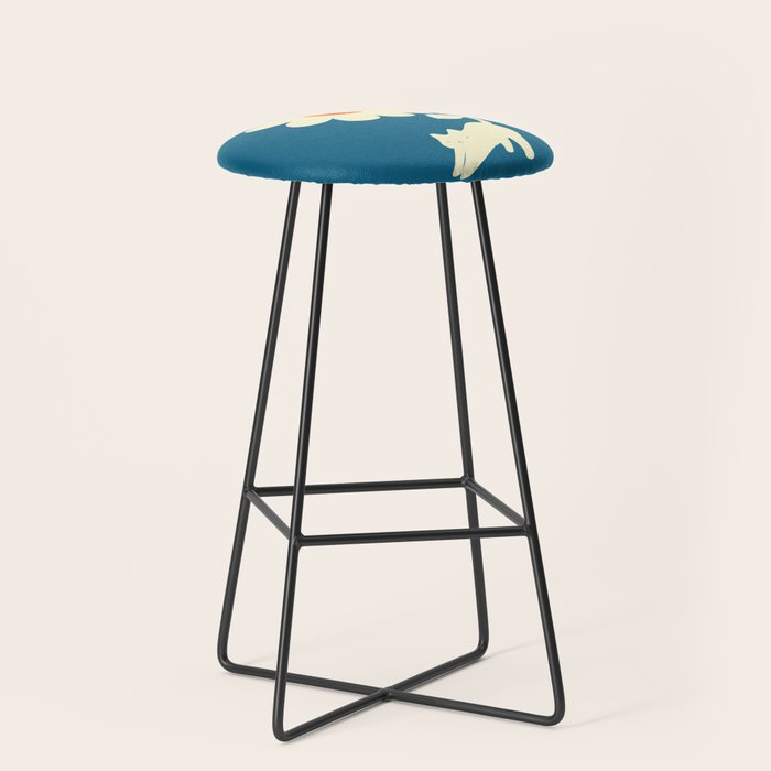 Cat and Plant 67 Stool Gallery Image 1