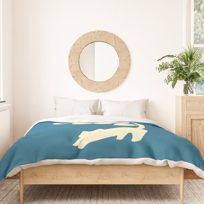 Cat and Plant 67 Duvet Cover Gallery Image 3