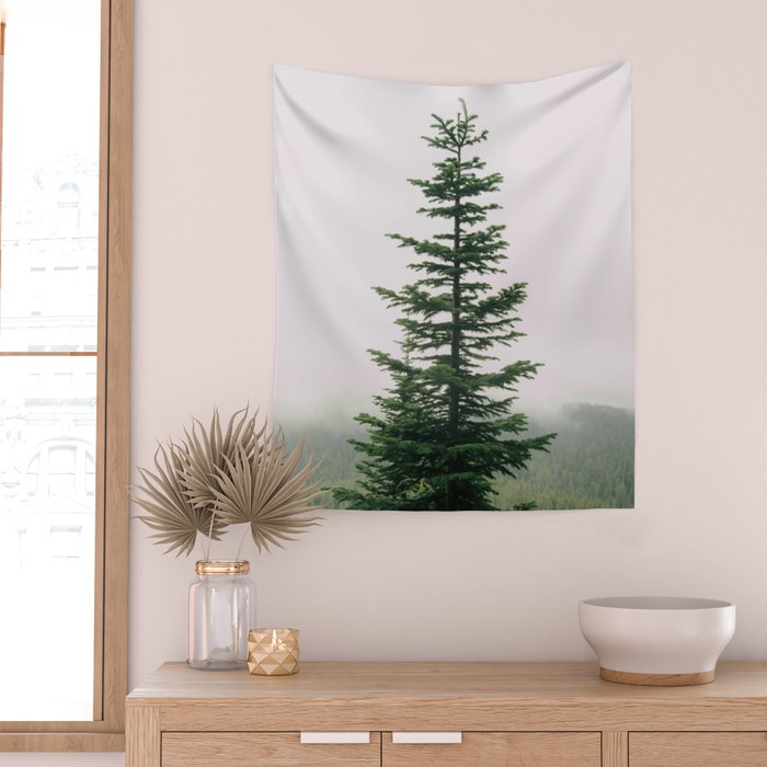 Single Tree Wall Tapestry Gallery Image 2
