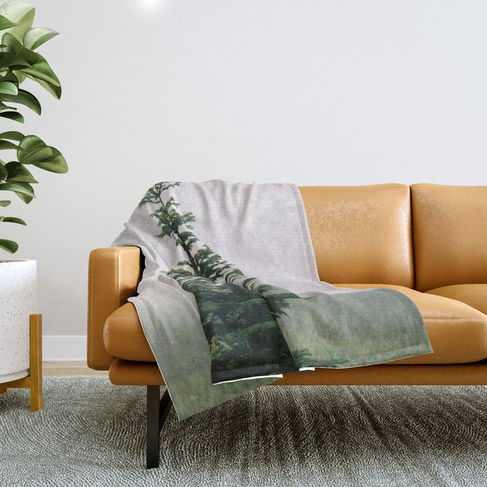 Single Tree Throw Blanket Gallery Image 1