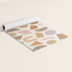 Bauhaus Geo Shapes - Fall Colors Yoga Mat Gallery Image 2
