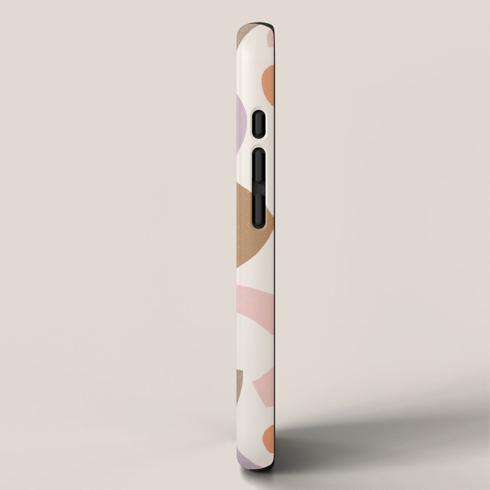 Bauhaus Geo Shapes - Fall Colors iPhone Case Gallery Image 2
