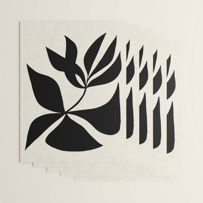 Forked Flower Wrapping Paper Gallery Image 3