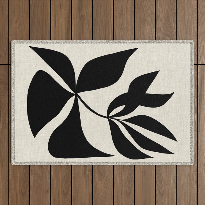 Forked Flower Outdoor Rug Gallery Image 1