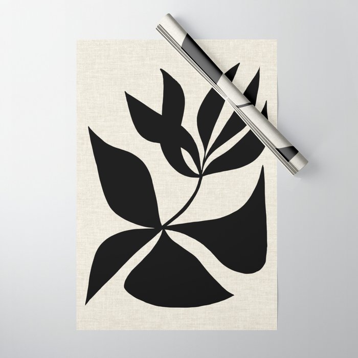 Forked Flower Wrapping Paper Gallery Image 1