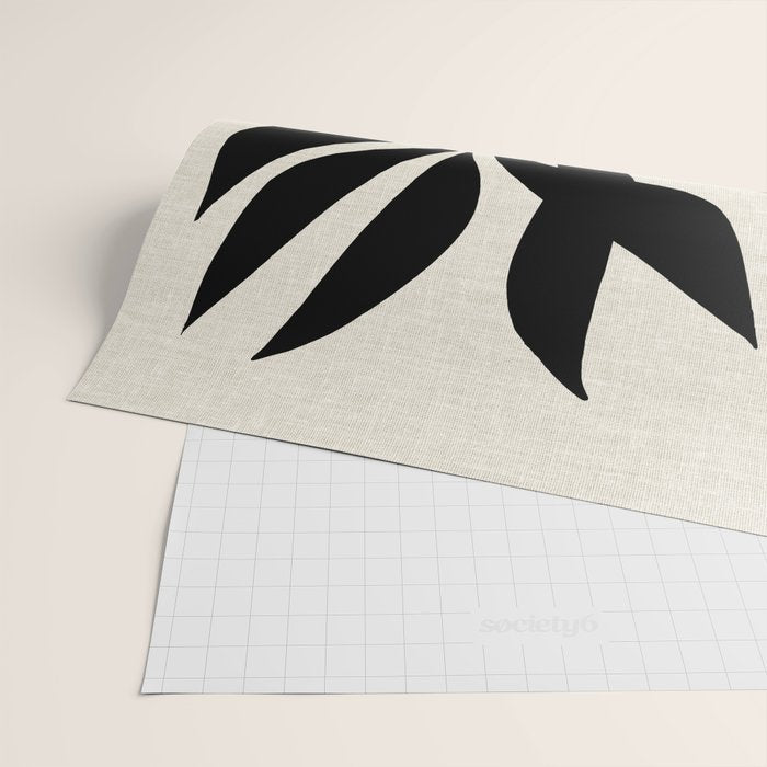 Forked Flower Wrapping Paper Gallery Image 2