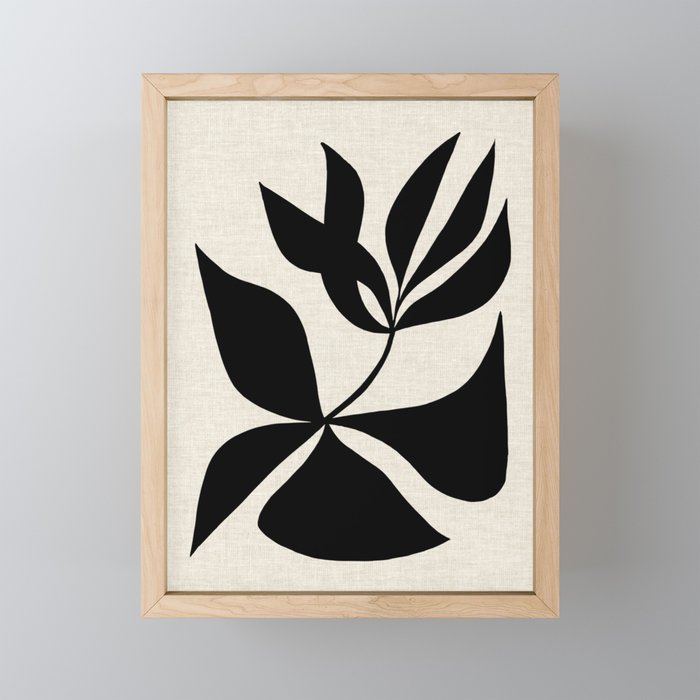 Forked Flower Mini Art Print Gallery Image 1