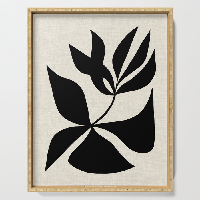Forked Flower Serving Tray Gallery Image 1