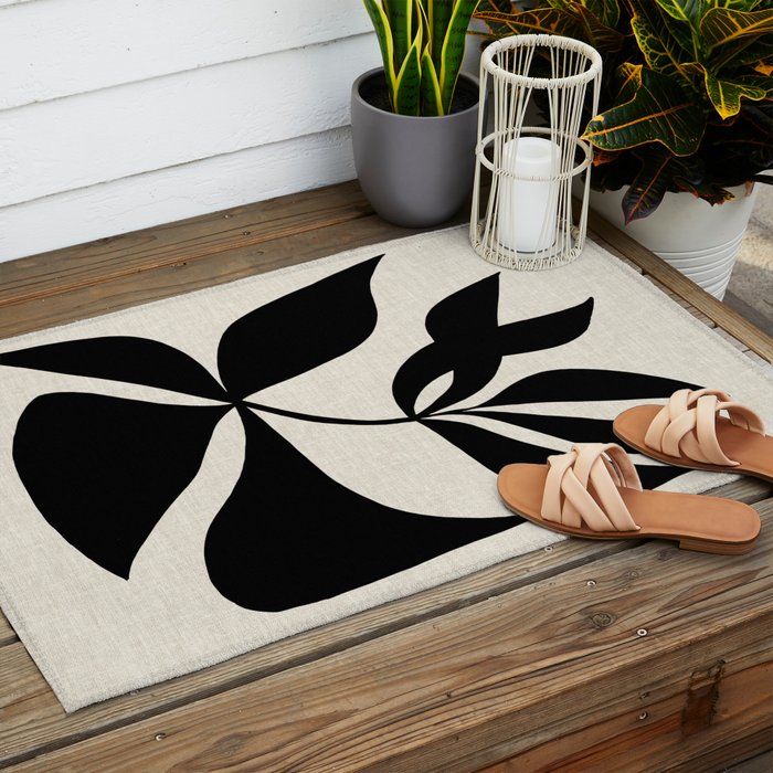 Forked Flower Outdoor Rug Gallery Image 2