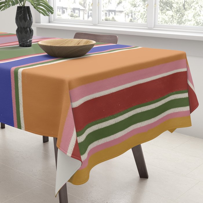 Folk abstract pattern #4 Tablecloth Gallery Image 3