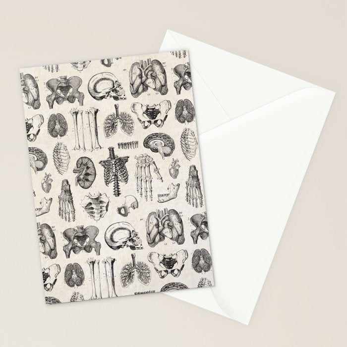 Human Anatomy Stationery Card Gallery Image 2