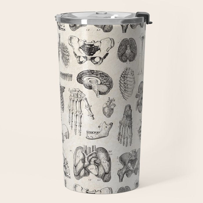 Human Anatomy Travel Mug Gallery Image 2