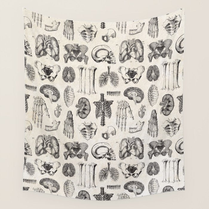 Human Anatomy Wall Tapestry Gallery Image 4