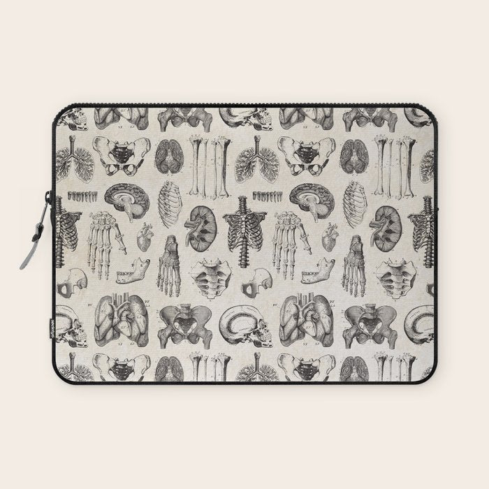 Human Anatomy Laptop Sleeve Gallery Image 1