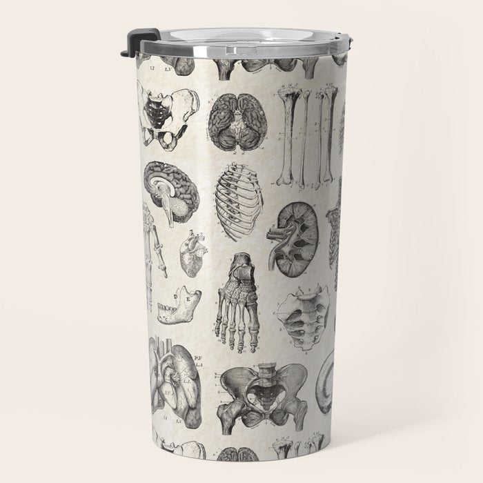 Human Anatomy Travel Mug Gallery Image 3
