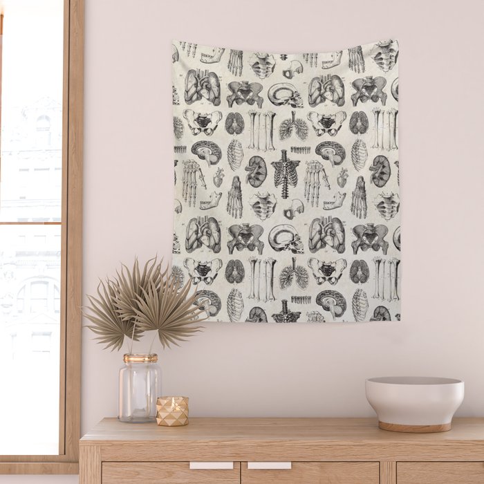 Human Anatomy Wall Tapestry Gallery Image 2