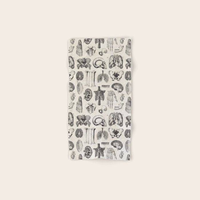 Human Anatomy Bath Towel Gallery Image 1