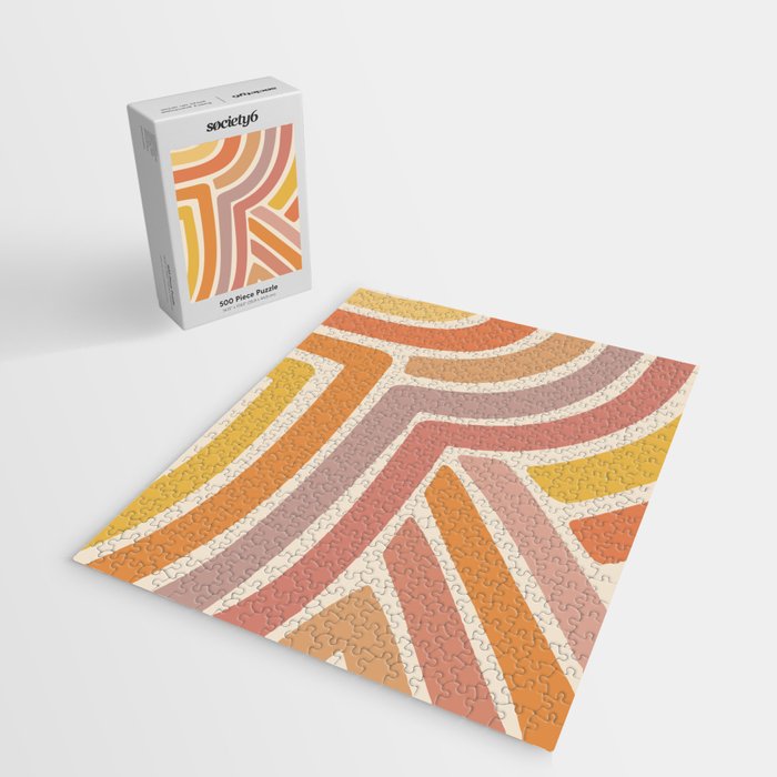 Abstract Stripes IV Jigsaw Puzzle Gallery Image 2