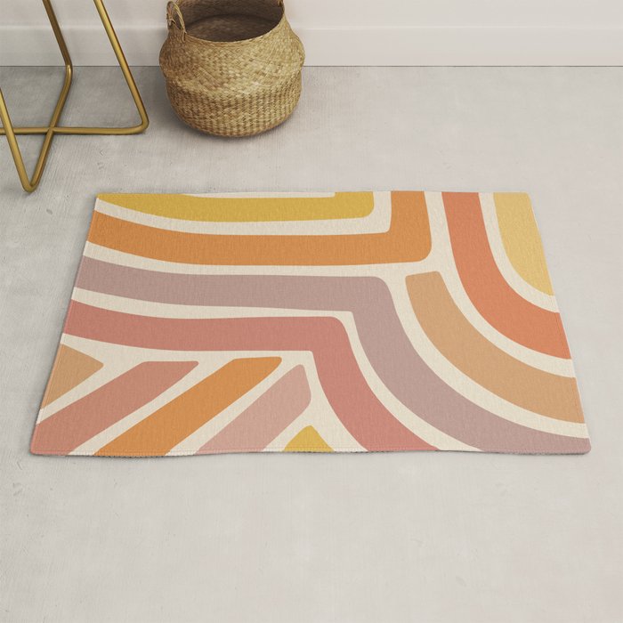Abstract Stripes IV Rug Gallery Image 1