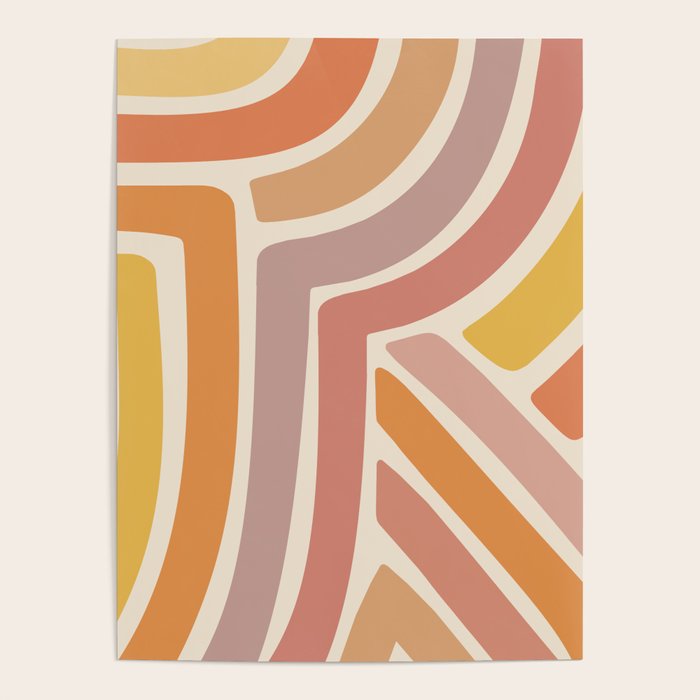 Abstract Stripes IV Poster Gallery Image 1