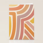 Abstract Stripes IV Stationery Card Gallery Image 2