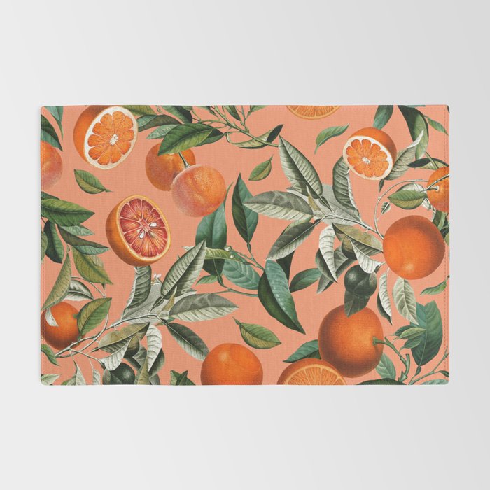 Vintage Fruit Pattern XII Rug Gallery Image 2