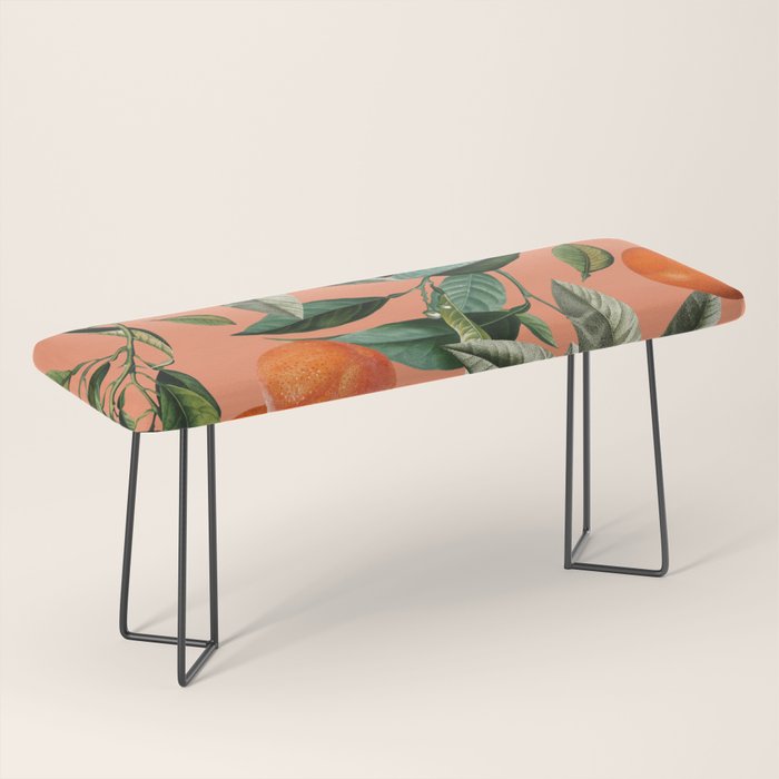 Vintage Fruit Pattern XII Bench Gallery Image 1