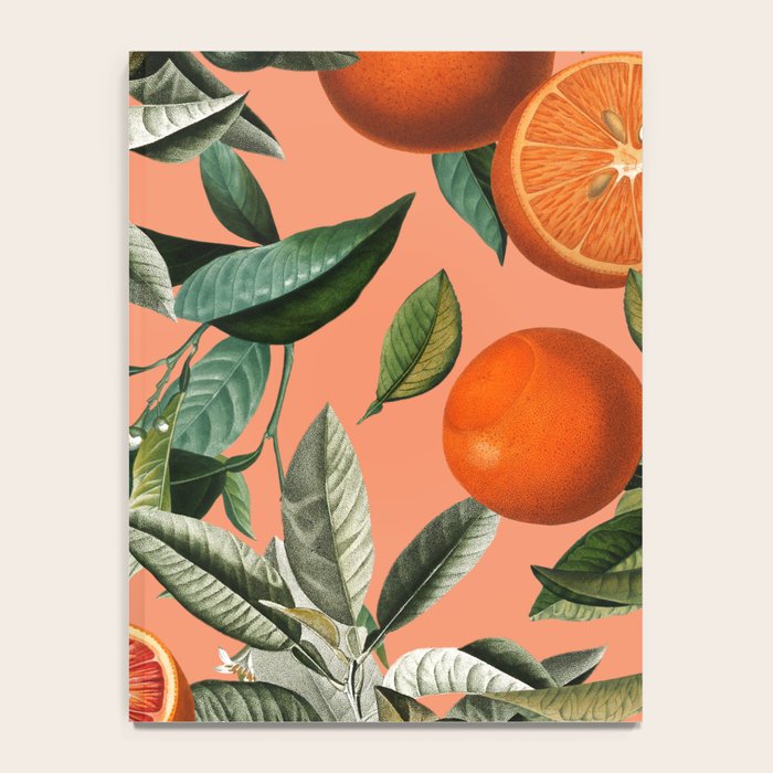 Vintage Fruit Pattern XII Notebook Gallery Image 4