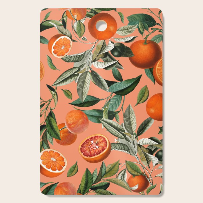 Vintage Fruit Pattern XII Cutting Board Gallery Image 1